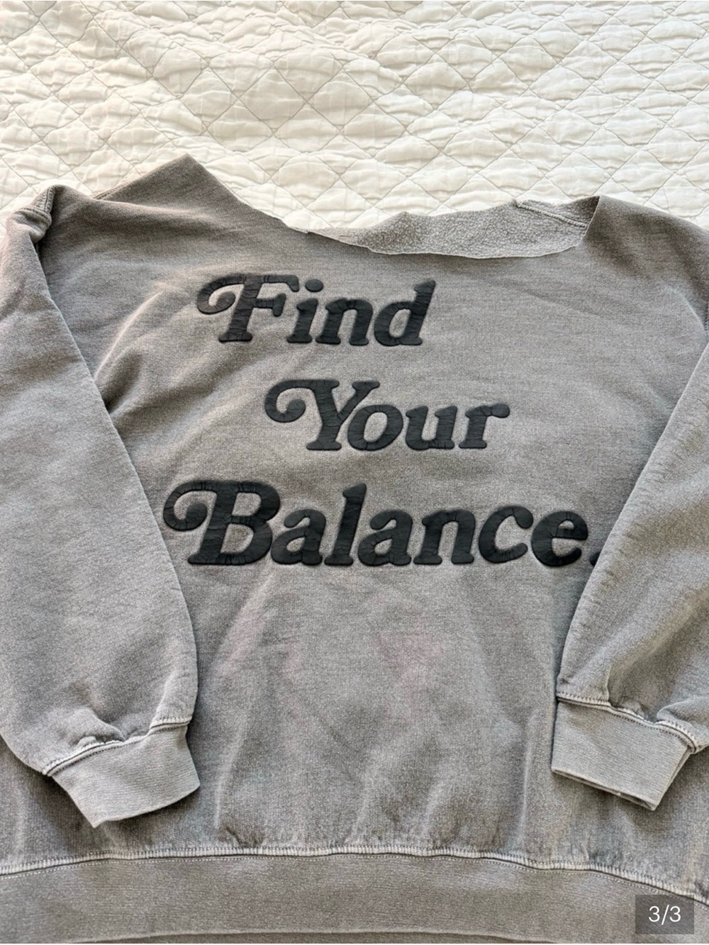 2 Sweatshirts :Racing Graphic Crewneck & swoop neck